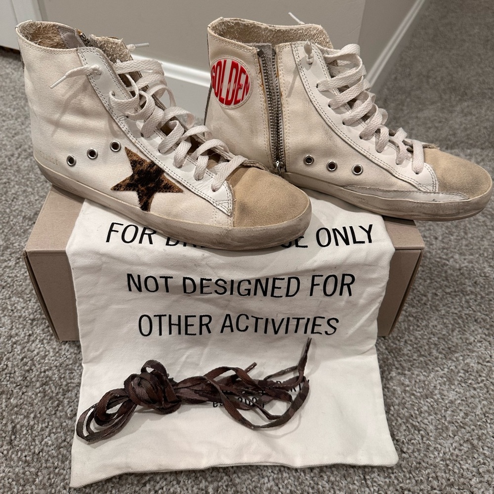 Golden Goose Francys Animalier Size 39